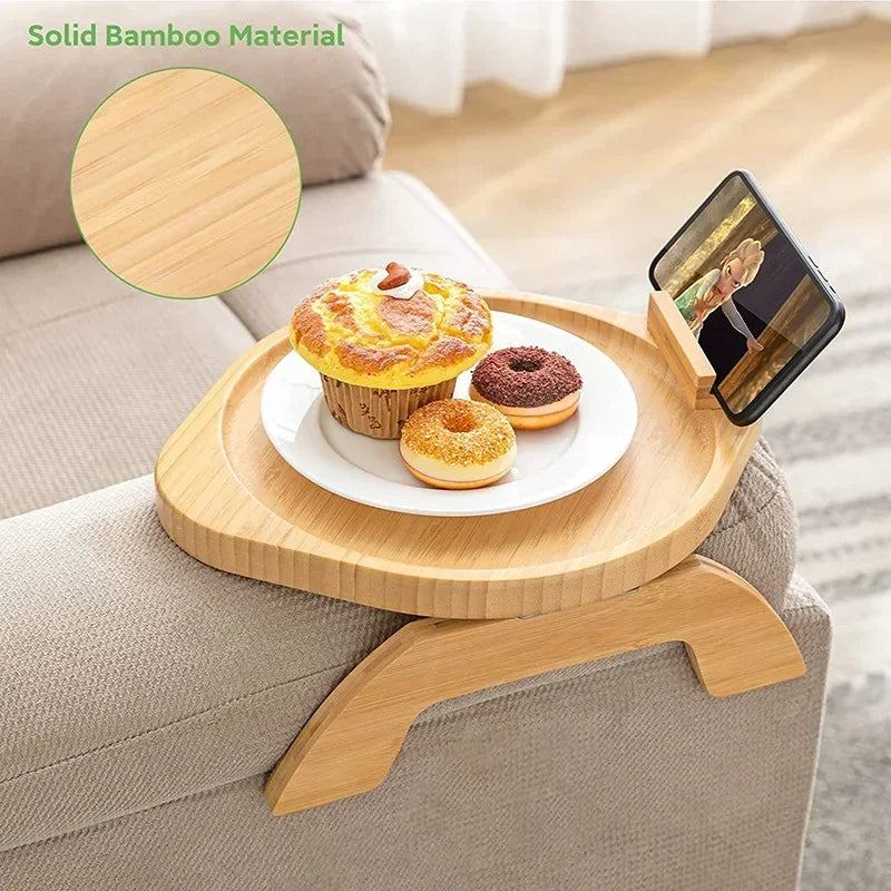 Bamboo Sofa Arm Tray