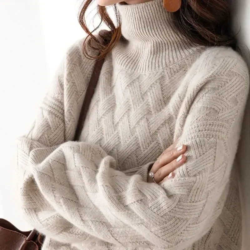 Sable Weave Cashmere Sweater