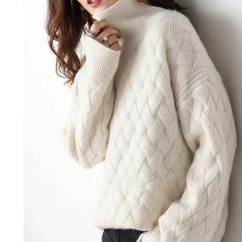 Sable Weave Cashmere Sweater