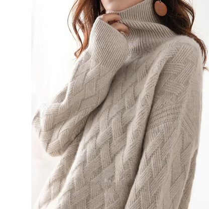 Sable Weave Cashmere Sweater