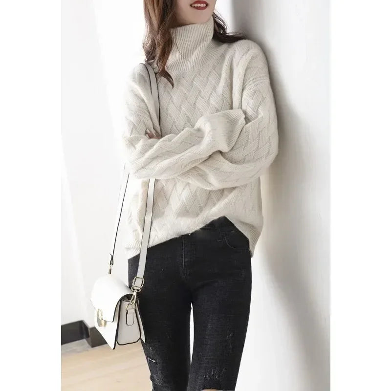 Sable Weave Cashmere Sweater