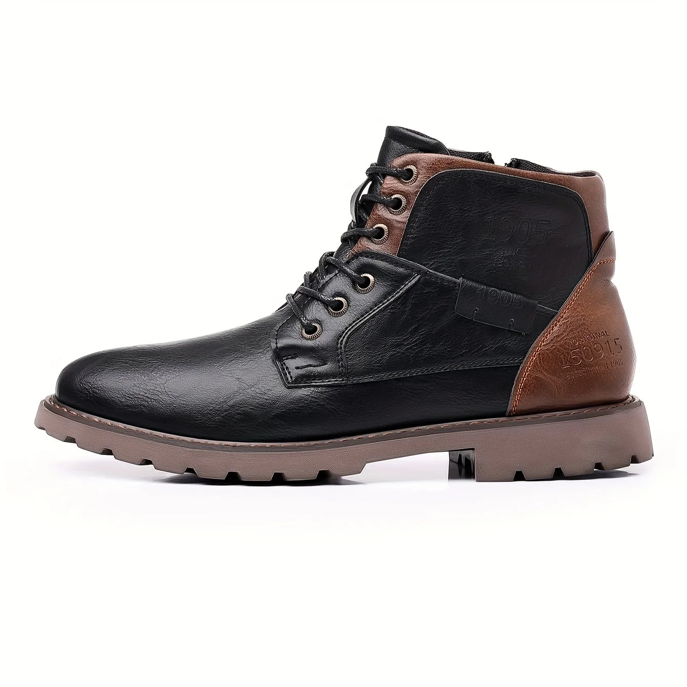 Heritage High-Top Leather Boots