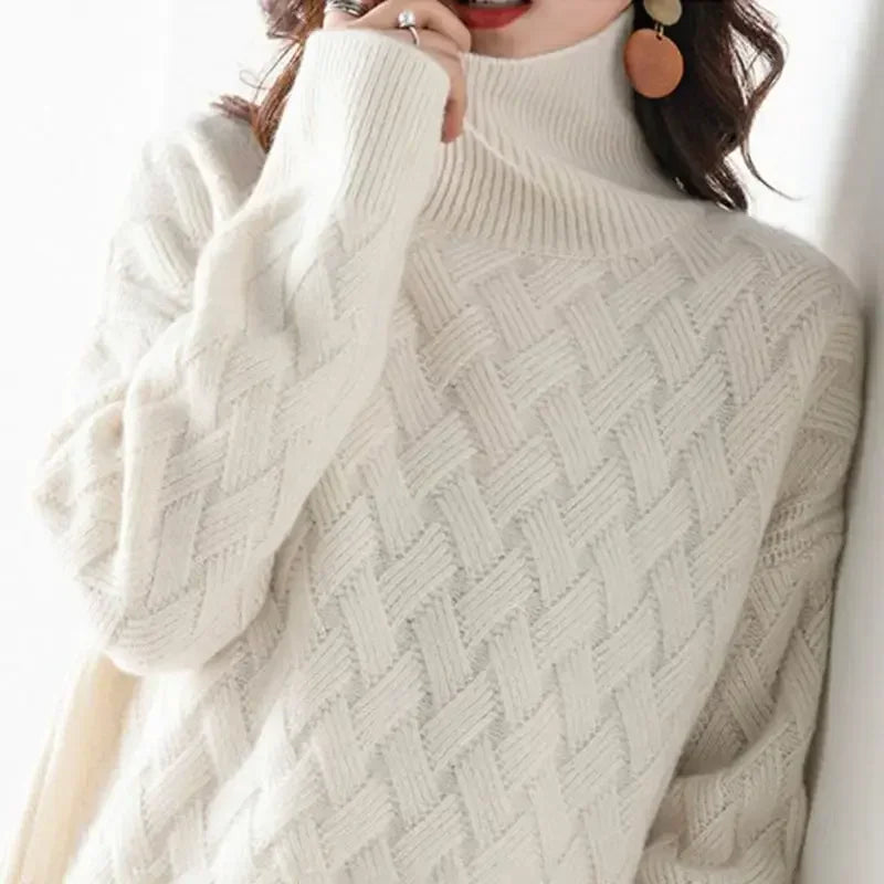 Sable Weave Cashmere Sweater